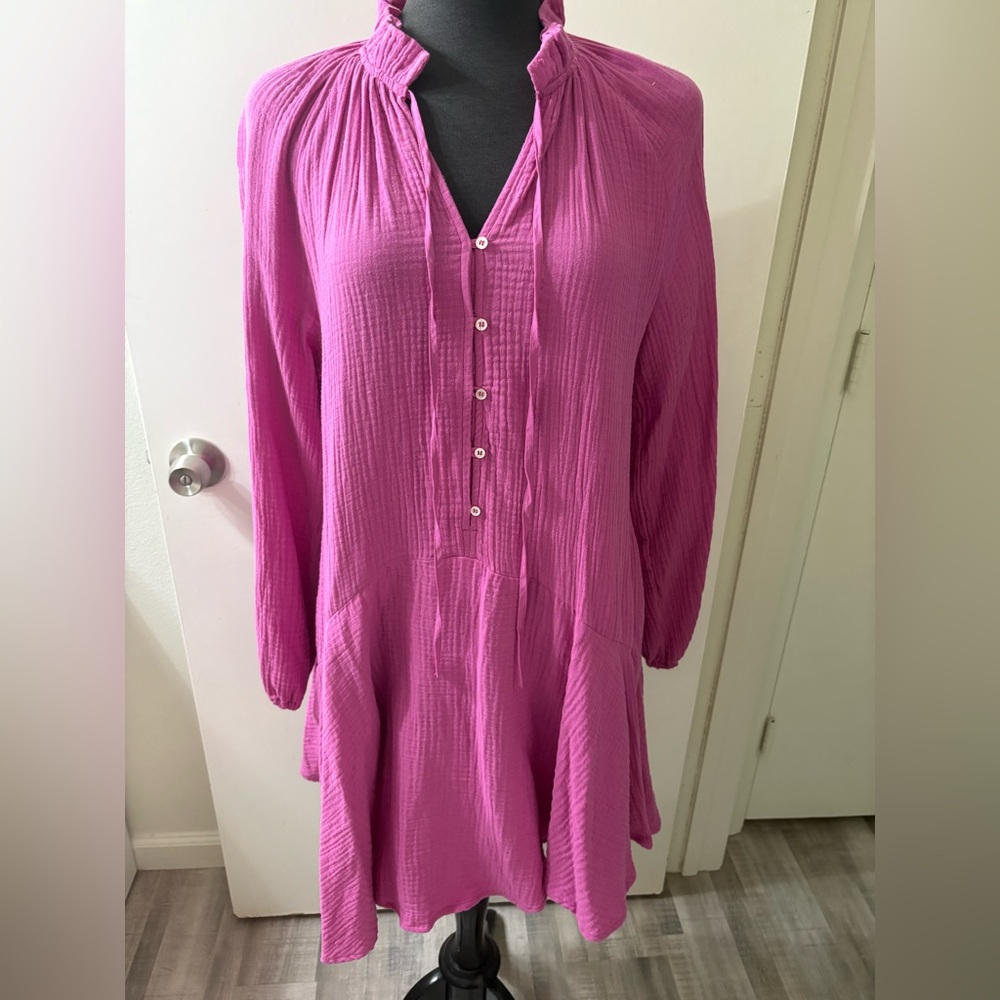 Magashoni 100% cotton dress, new M/L